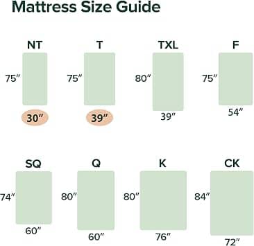 Zinus Foam and Spring Mattress Mattresses New Twin 6"