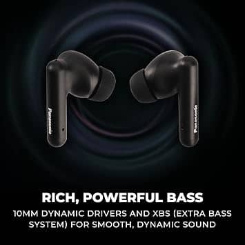 Panasonic RZ-B110W Headphones & Earbuds Black New