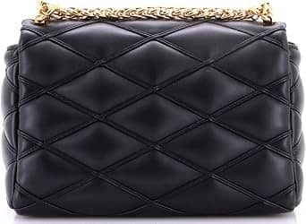 Louis Vuitton GO-14 Shoulder Bag Women's bags MM Black Malletage Patent Leather New