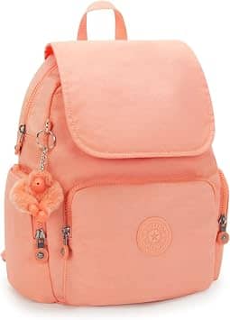 Kipling City Zip Backpack Women's bags Small Orange New