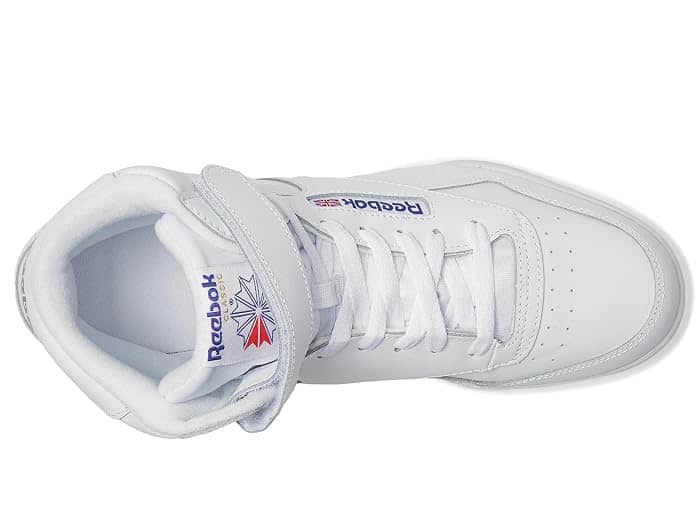 Reebok Ex-O-Fit Hi Sneaker White Full Size Run New