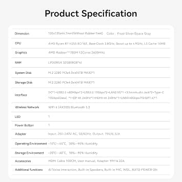 Beelink SER9 PRO Computers New