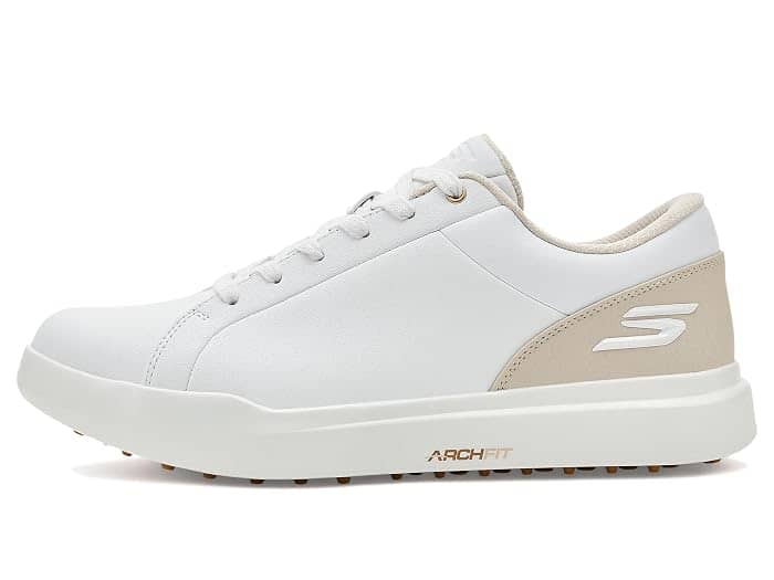 Skechers Drive 6 Relaxed Fit Spikeless Sneaker Gray New
