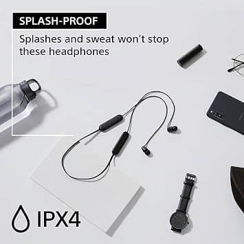 Sony WIC100 Headphones & Earbuds Black New
