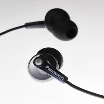 Panasonic RP-HJE125E-K Headphones & Earbuds Black New