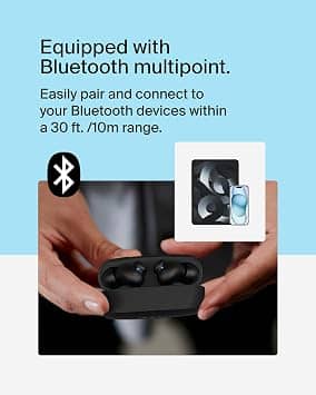 Belkin SoundForm Rhythm Headphones & Earbuds White New