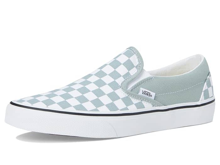 Vans Classic Slip-On Sneaker Gray Full Size Run New