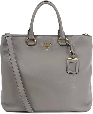 Prada Double Tote Women's bags Small Red Saffiano Leather New