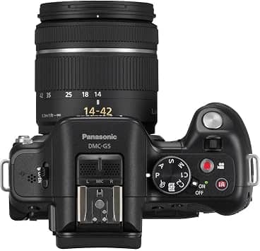 Panasonic LUMIX G5KK Digital Cameras Black New w/ 14-42mm Kit