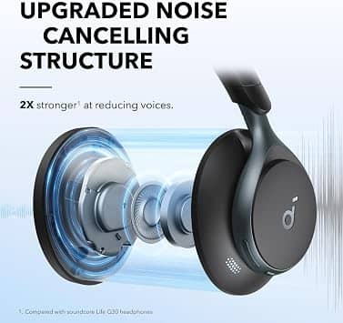 Soundcore Space One Headphones & Earbuds Pink New