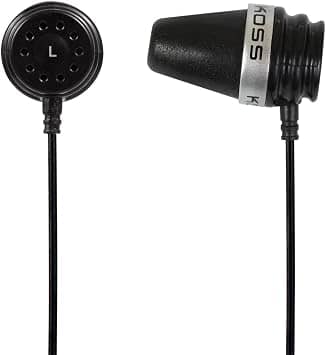 Koss Sparkplug Headphones & Earbuds Black New