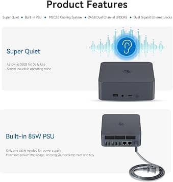 Beelink EQi13-LP 13500H Computers New