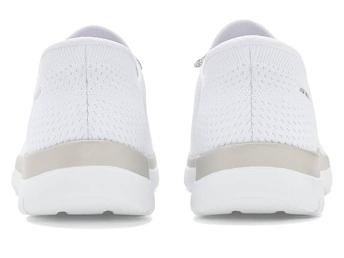 Skechers Hands Free Slip-ins Sneaker White Full Size Run New