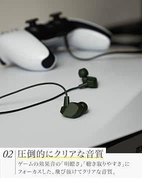 Final VR2000 Headphones & Earbuds Dark Olive New