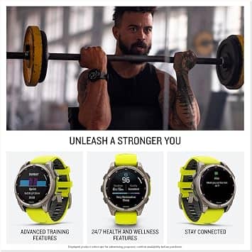 Garmin fēnix 8 – 47 mm, Solar Smartwatches Graphite 47mm New