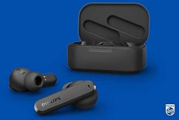 Philips T4506 Headphones & Earbuds Teal New
