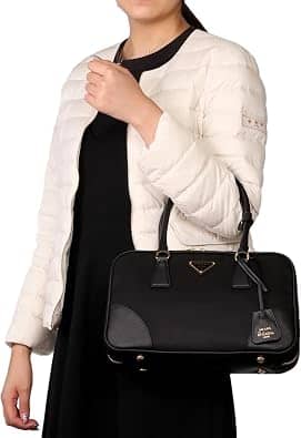 Prada Re-Edition Top Handle Women's bags Black Saffiano Leather New