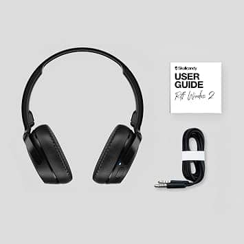 Skullcandy Riff 2 Headphones & Earbuds Black New
