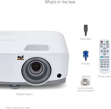 ViewSonic PA503W-CR Projectors Refurbished - Excellent