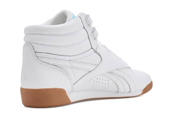 Reebok Freestyle Hi Sneaker White Full Size Run New