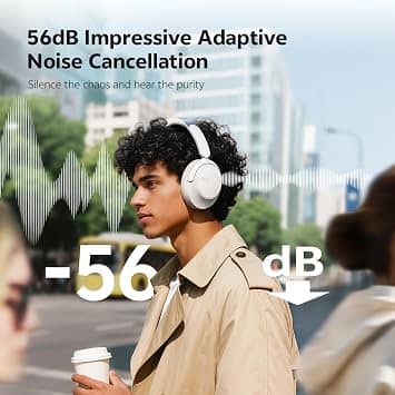 QCY H3S Headphones & Earbuds White New