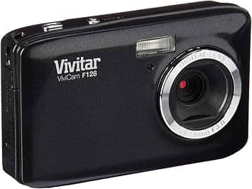 Vivitar VF128 Digital Cameras Black New Body Only