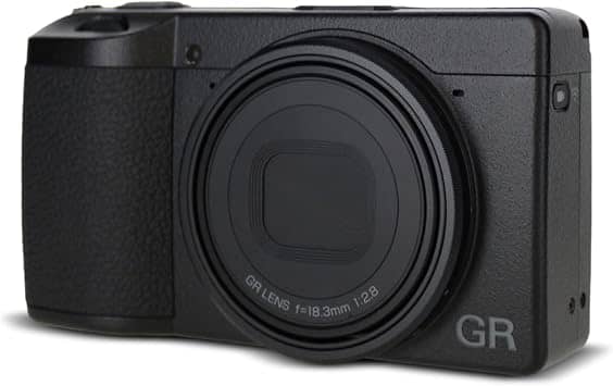 Ricoh GR III HDF Digital Cameras Black New Body Only
