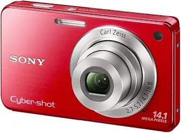 Sony DSC W560 Digital Cameras Black New Body Only