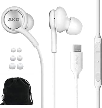 Samsung AKG-TYPE-C-USB-WHT-v2 Headphones & Earbuds Black New
