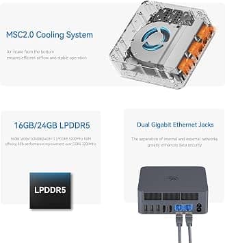 Beelink EQi13-LP 13420H Computers New