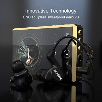 BASN Metalen Headphones & Earbuds Black New