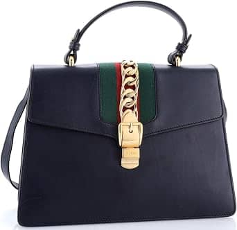 Gucci Sylvie Top Handle Women's bags Mini White Smooth Leather New