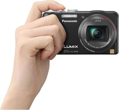 Panasonic LUMIX ZS20 Digital Cameras Black Refurbished - Acceptable Body Only