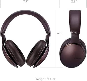 Panasonic RP-HD805N Headphones & Earbuds Brown New