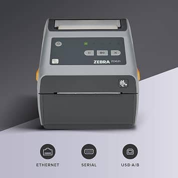 Zebra ZD01F00EZ Printers Refurbished - Good
