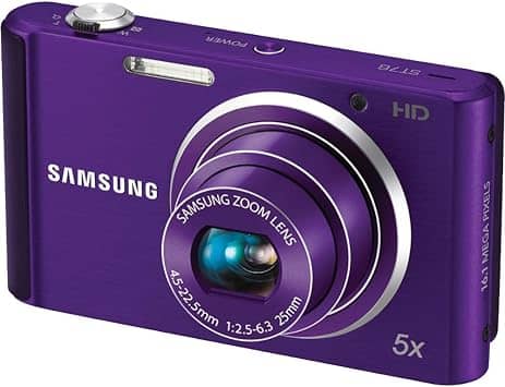 Samsung ST76 Digital Cameras Purple New Body Only
