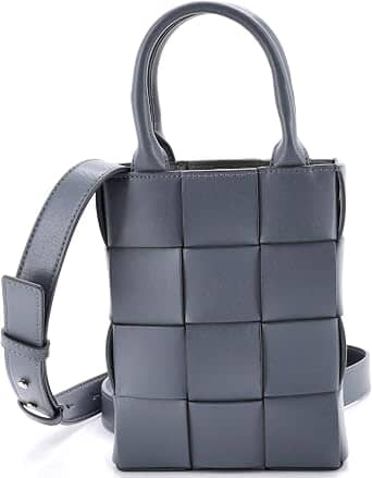 Bottega Veneta Cassette Tote Women's bags Unspecified Pale Blue Maxi Intrecciato Mini New