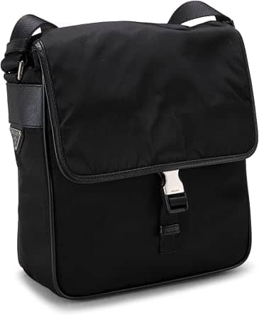 Prada Buckle Shoulder Bag Women's bags Unspecified Black Nylon New