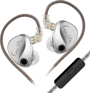 CCA Castor Pro Headphones & Earbuds Black New