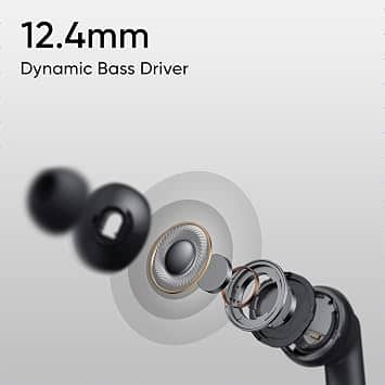 realme Buds T310 Headphones & Earbuds Black New