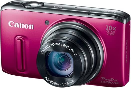 Canon Sx260 HS Digital Cameras Red New Body Only