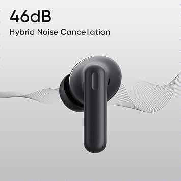realme Buds T310 Headphones & Earbuds Black New