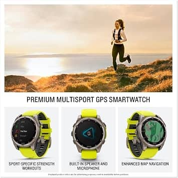 Garmin fēnix 8 – 47 mm, Solar Smartwatches Graphite 47mm New