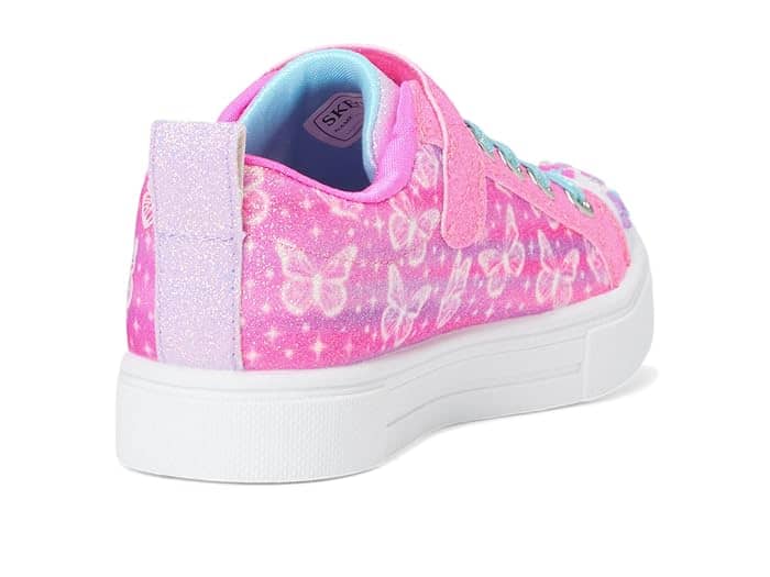 Skechers Twinkle Sparks Sneaker Pink Full Size Run New