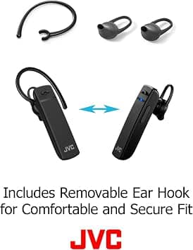 JVC HAC300B Headphones & Earbuds Black New