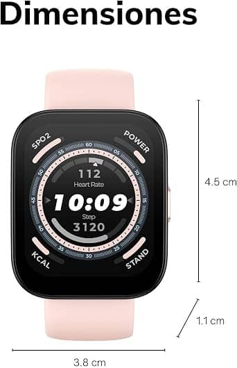Amazfit Amazfit Bip 5 Smart Watch Smartwatches Pink 46mm New