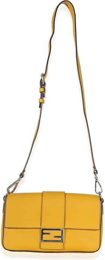 Fendi Baguette Belt Bag Women's bags Medium Yellow Unspecified New