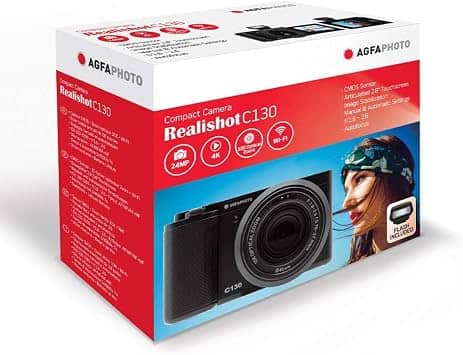 AgfaPhoto Realishot C130 Digital Cameras Black New Body Only