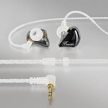 BASN Bmaster Headphones & Earbuds Black New