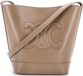 Celine Cuir Triomphe Bucket Bag Women's bags Tan Unspecified New